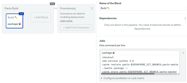 Building Python Projects at Scale with Pants - Semaphore