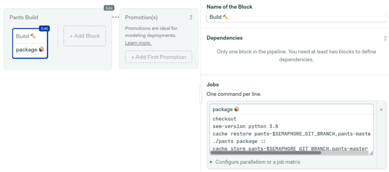 Building Python Projects at Scale with Pants - Semaphore