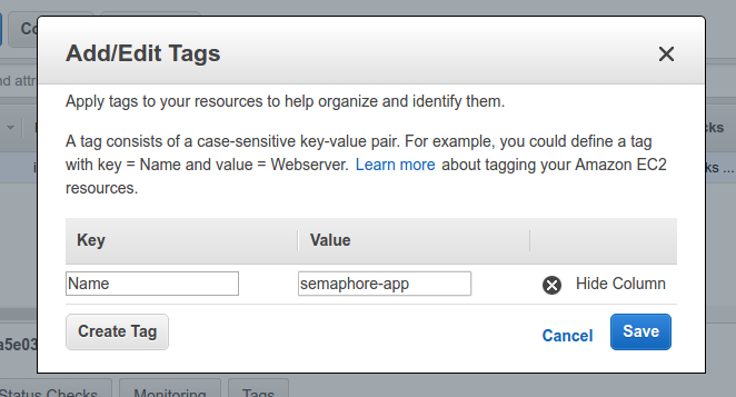 Add tag