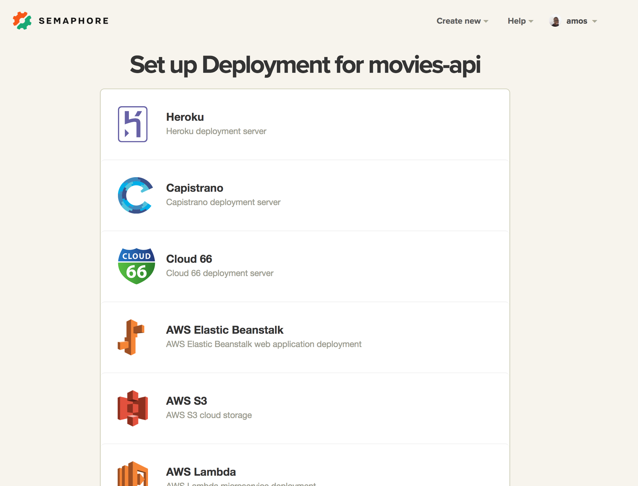 Pick Heroku